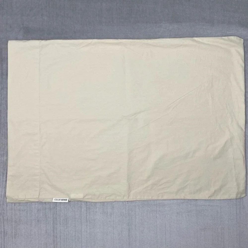 Color Sense Sheet SET 3 Standard Pillowcases 1 Queen Flat Sheet‎ Sateen Hygge